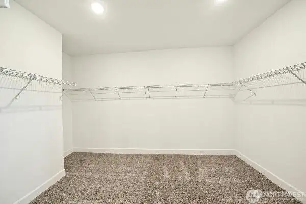 Primary closet