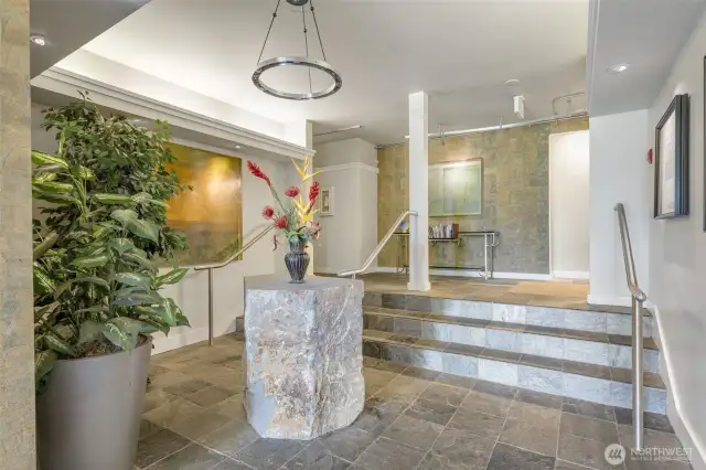 Front lobby