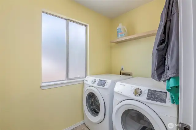 Laundry room.