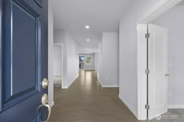 Step inside and you’re greeted by a bright, open floor plan.
