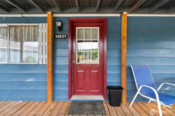 FRONT ENTRY