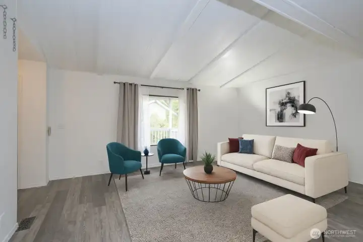 Spacious, open living area - welcome home!