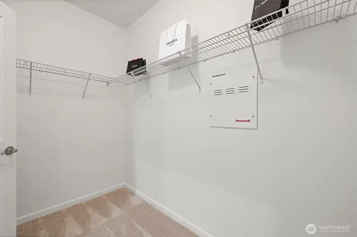 Large Walk in Closet in Primary