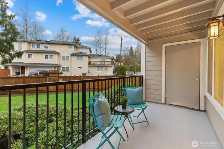 The storage door is being replaced by the HOA.