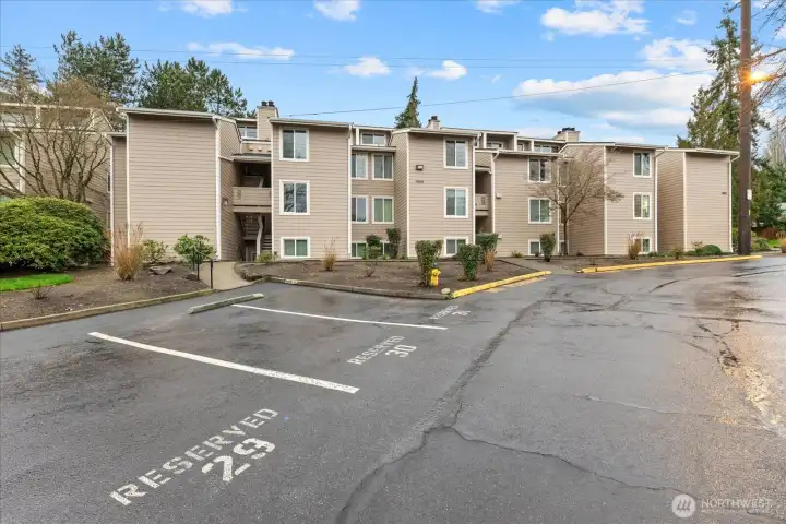 Ample Vistor Parking!