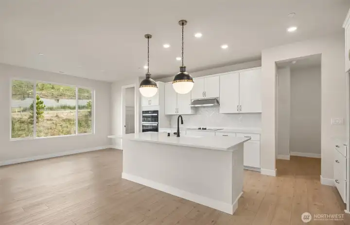 Kitchen-Same design of home, but a different, sold one.