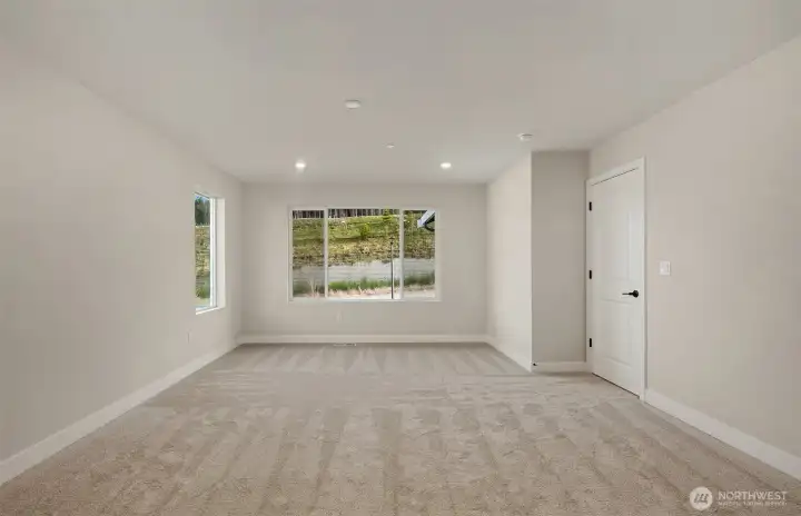 Primary bedrm-Same design of home, but a different, sold one.