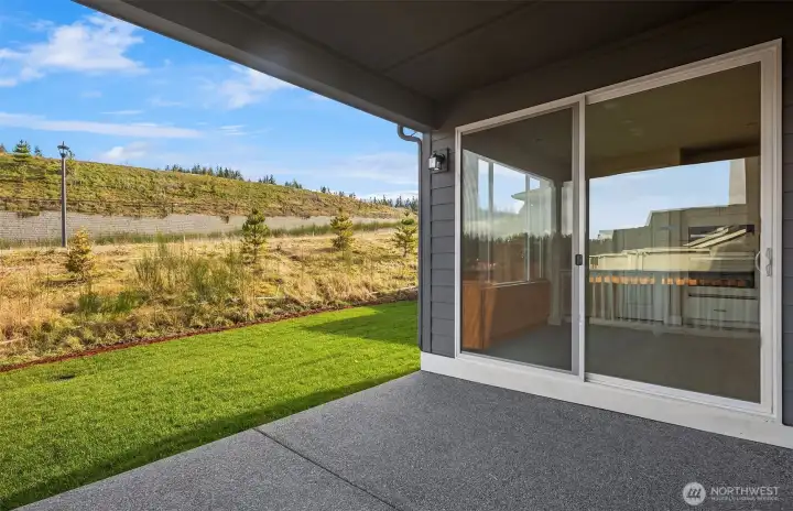 Cov'd Patio-Same design of home, but a different, sold one.