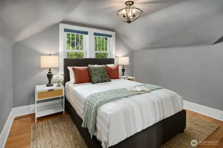 Upper level bedroom.