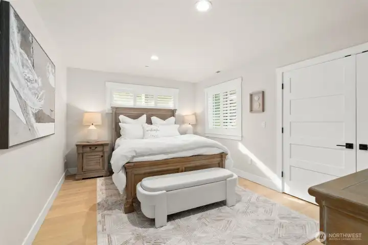 The first secondary bedroom.