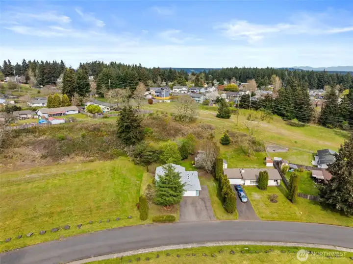 Surrounded by open space!