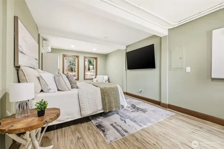 3 of 3 lower bedrooms or finished room for many options.