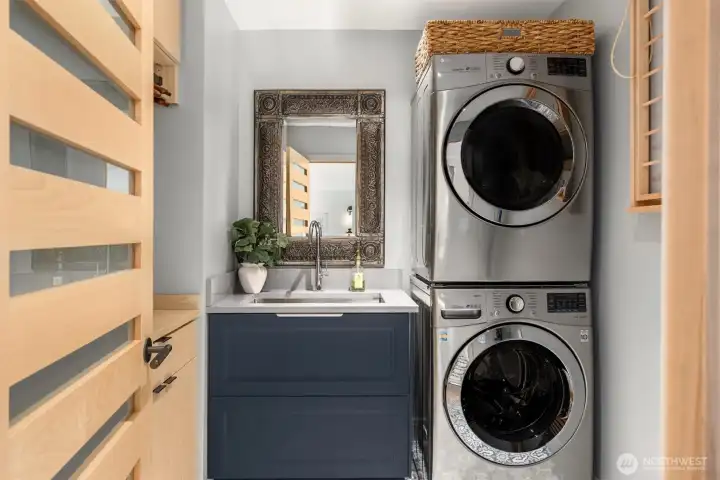 Even the laundry room is inviting and stunning!