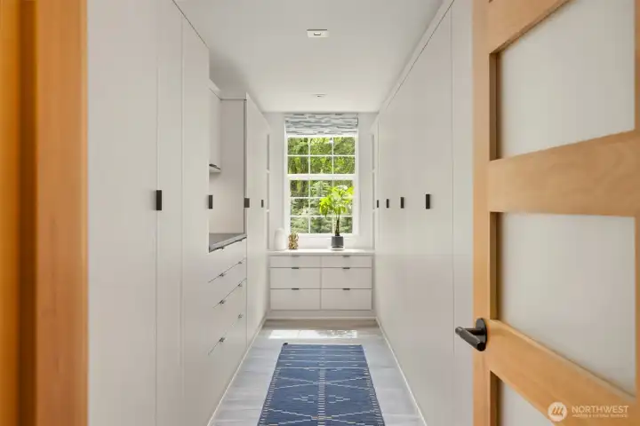 Awesome walk-in-closet!