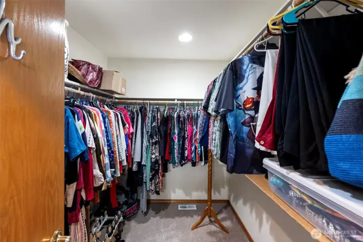 Primary Bedroom closet Primary Bedroom closet