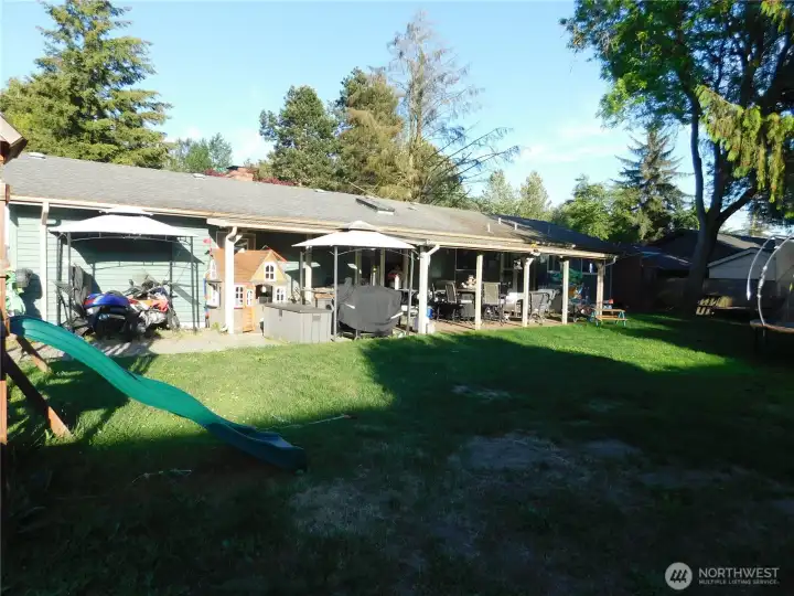 Covered patio