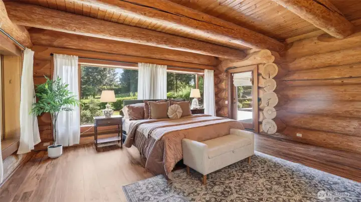 Retreat to the first, main-floor primary bedroom with an en-suite bath!