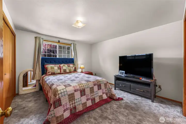 primary bedroom has plenty of space
