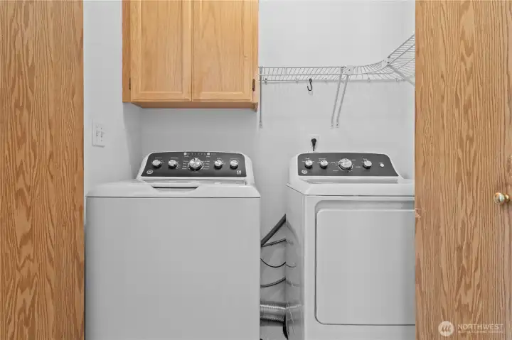 Laundry in the hallway