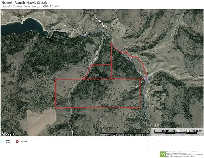 Hawk Creek Harbor in the back ground