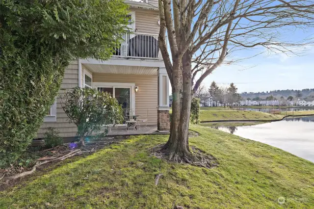 Lakefront with views from all windows.