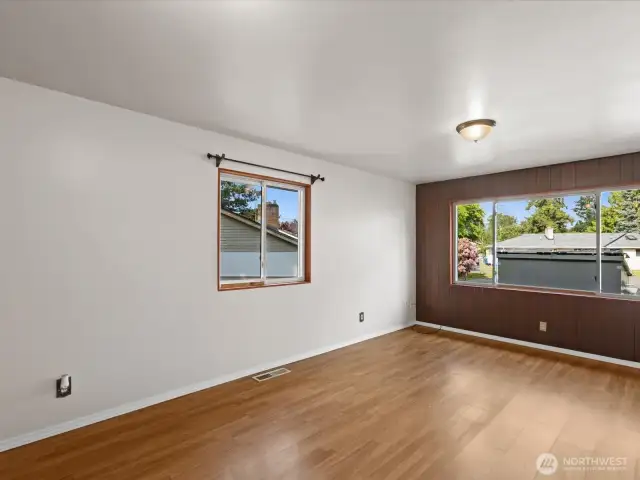 Bonus room for additional family living