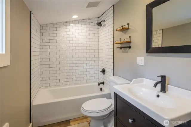 Another view of the main floor bathroom.