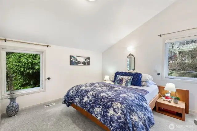 One of 2 bedrooms on the main. floor