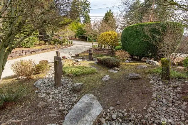 Backyard looking toward 24th