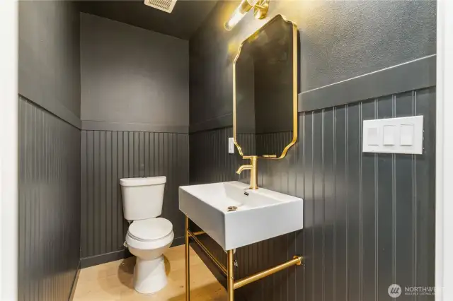 Powder room on Main