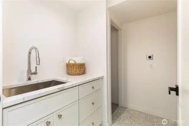 Large laundry room