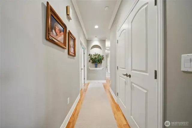 Hallway to Primary & bedrooms