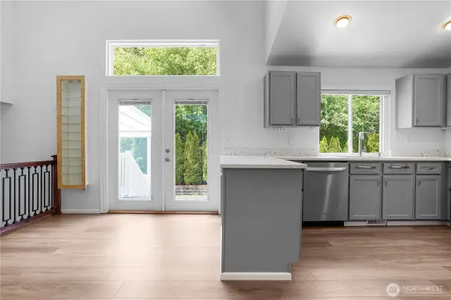TONS of natural light!
