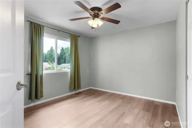 Bedroom #2; looks over Cul de Sac!