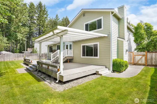 Lots of garden space and well maintained yard!