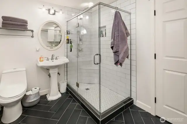 bathroom downstairs