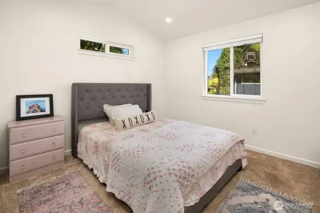 ADU master bedroom w/bath