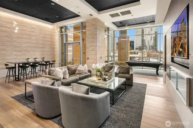 The Owners Suite in tower 1 on the 3rd floor.  As an owner you can reserve this space to entertain.