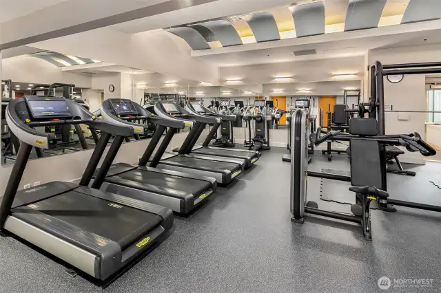 Another view of the work out room