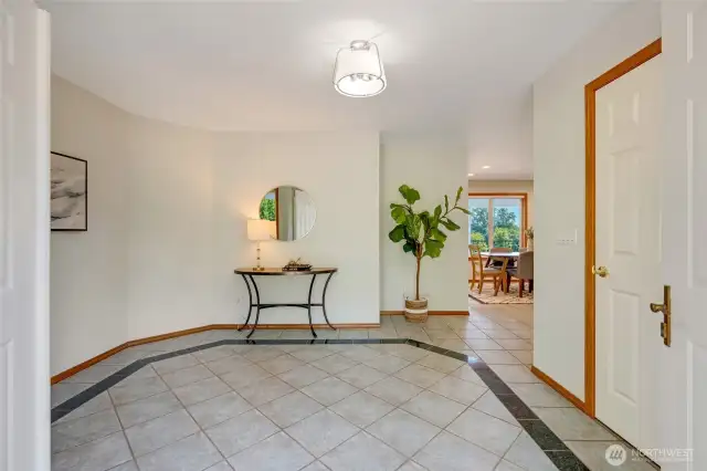 Welcoming Entry Hall with Natural Light