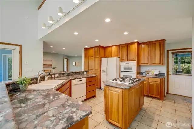 Kitchen with Ample Cabinetry and Counter Space