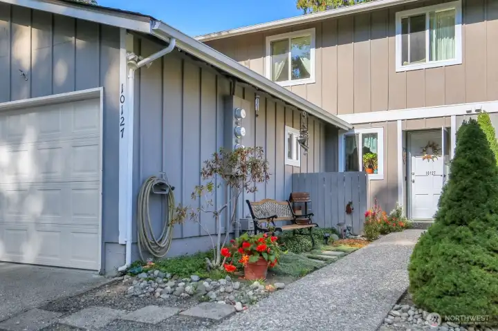 Walk-way to the Front Door