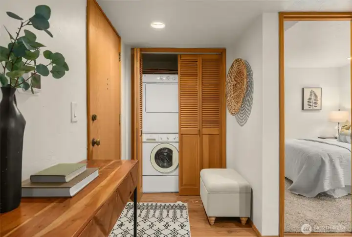 In Unit Washer and Dryer