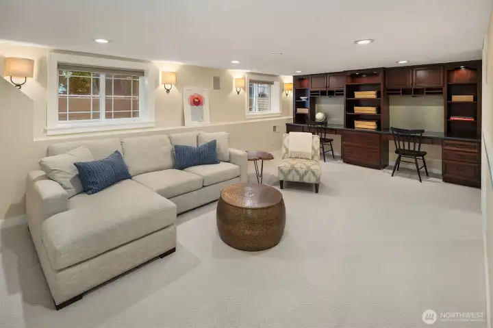 Media Room (Lower Level)