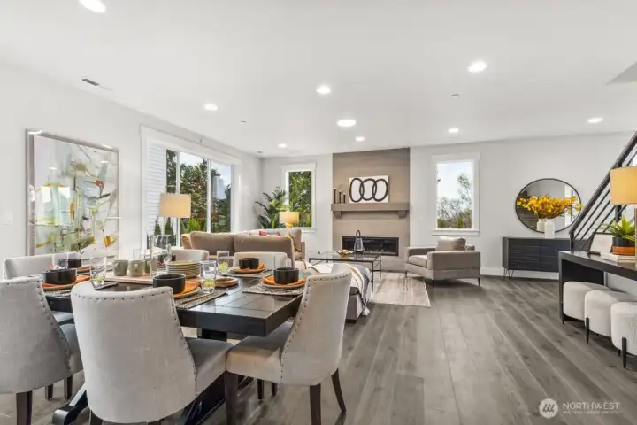 Photo from previous model of 2884 plan. Actual finishes will vary.