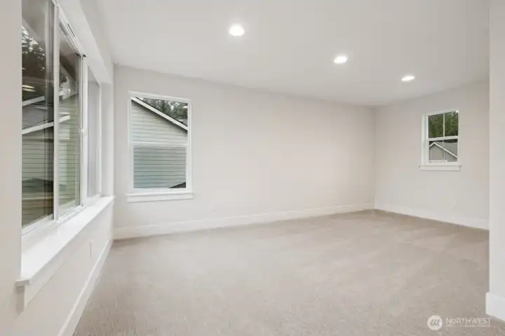 Second floor bonus room- home office, media room, craft space?
