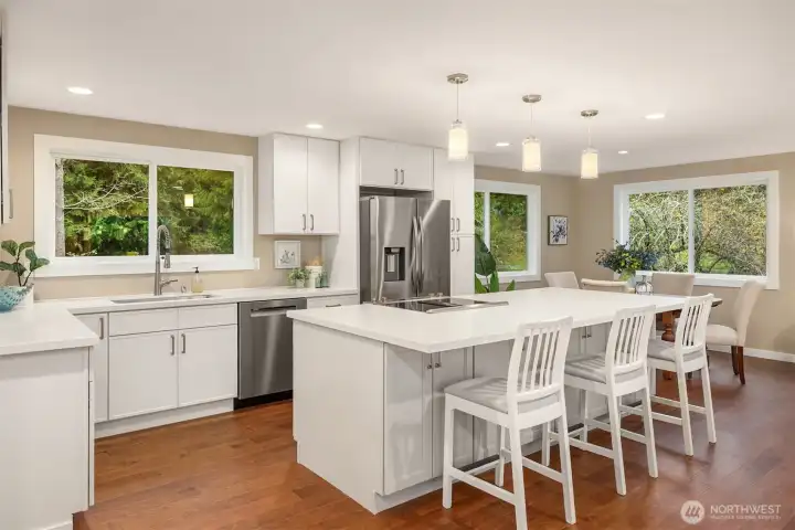 Your culinary canvas is both timeless and functional.