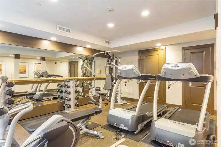 Fitness suite in Canal Station