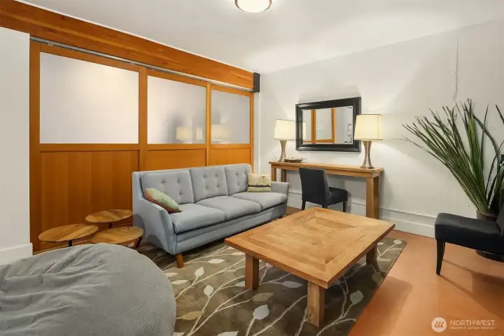 Building lounge area