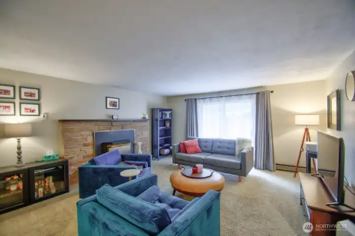 Another angle of the living room